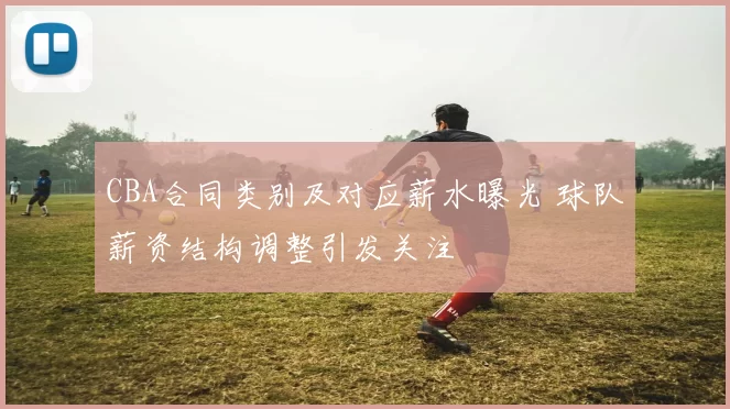 CBA合同类别及对应薪水曝光 球队薪资结构调整引发关注